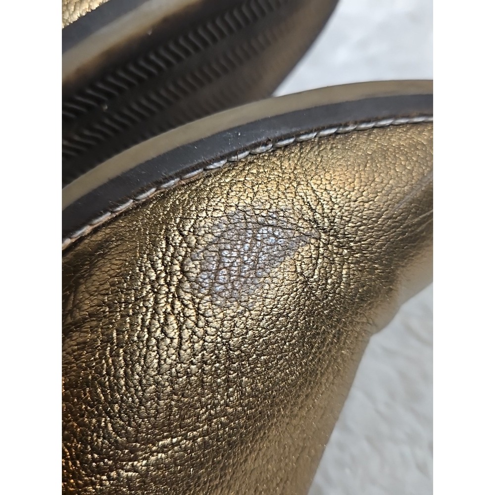 Hush Puppies Women's Size 8.5 M  Moyen Mules, GOLD‎ - Picture 10 of 14